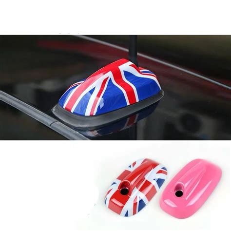 Mini Cooper F55 F56 Antenna Pedestal -Union Jack Checkers Pink etc ...