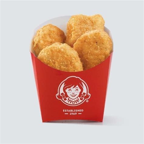 Wendy's 4 Piece Chicken Nuggets Nutrition Facts