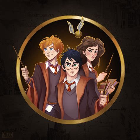 Nico Noir - Harry Potter Fan Art