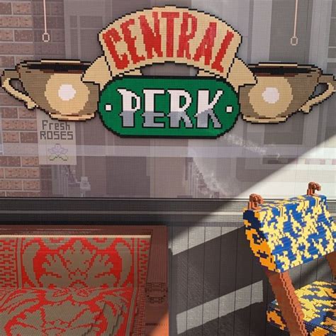 Friends Life-sized Central Perk Set, Made Entirely From LEGO, To Go On ...