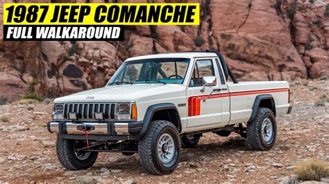 1987 Jeep Comanche Full Walkaround - YouTube