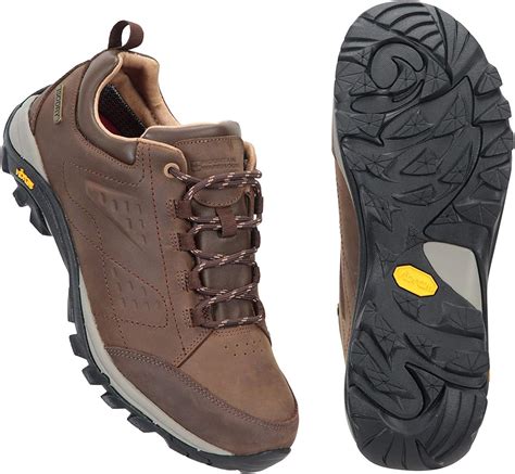 Mountain Warehouse Pioneer Waterproof Leather Womens Walking Shoes ...