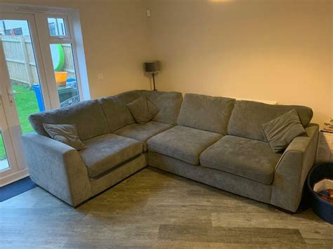 DFS Corner Sofa in Grey | in Mossley, Manchester | Gumtree