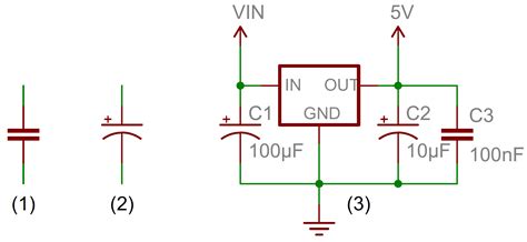 Electrical Diagram Symbols Capacitor