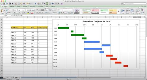 Excel T Minus - Example Calendar Printable