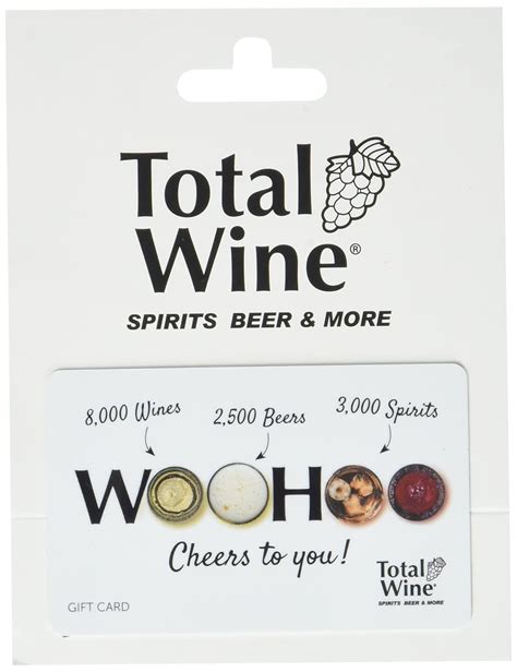 Amazon.com: Total Wine & More Gift Card $25 : Gift Cards