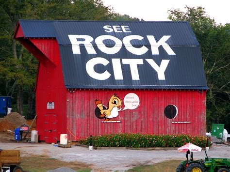 The Rock City barn you can see from Rock City | When I start… | Flickr