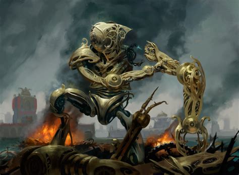 Augmenting Automaton MtG Art from Aether Revolt Set by Jason Rainville ...