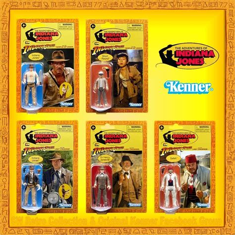 Indiana Jones Retro Collection Wave 2 Revealed