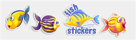 Fish Stickers - The underwater world – Zapheads