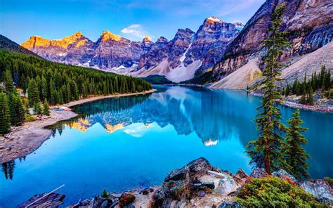 Moraine Lake Banff National Park Wallpapers - Wallpaper Cave D77