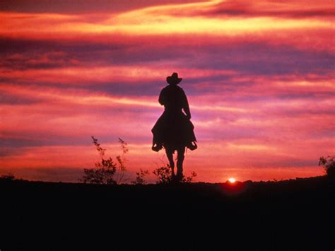 Image Detail for - Free Cowboy Sunset Wallpaper - Download The Free ...