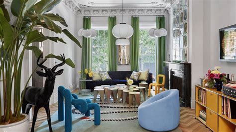 Tour a Designer’s Own Colorful Brooklyn Townhouse | Architectural Digest