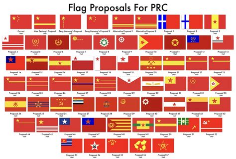 Flag proposals for the PRC, and the ROC. : r/vexillology