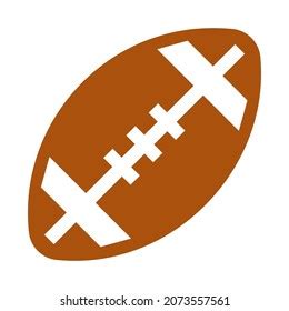 American Football Icon Emoji Isolated Vector Stock Vector (Royalty Free ...