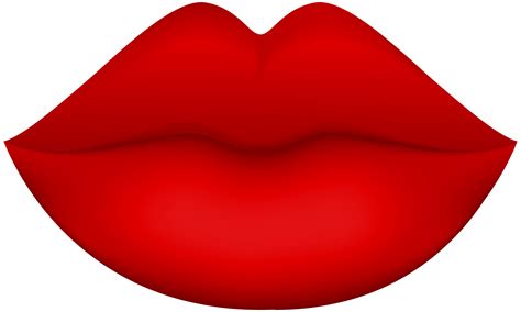 Female Red Lips PNG Clip Art - Best WEB Clipart