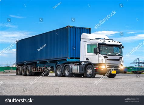 32,877 Blue Container Truck Images, Stock Photos, 3D objects, & Vectors ...