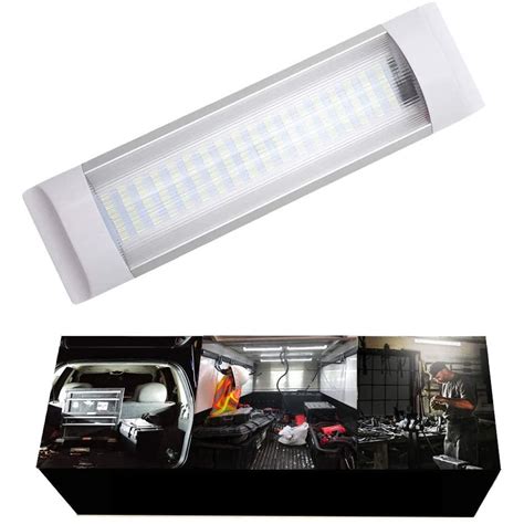 Buy WOWLED 12V 72LED Interior Lights, 4W LED RV Ceiling Roof Lights Bar ...