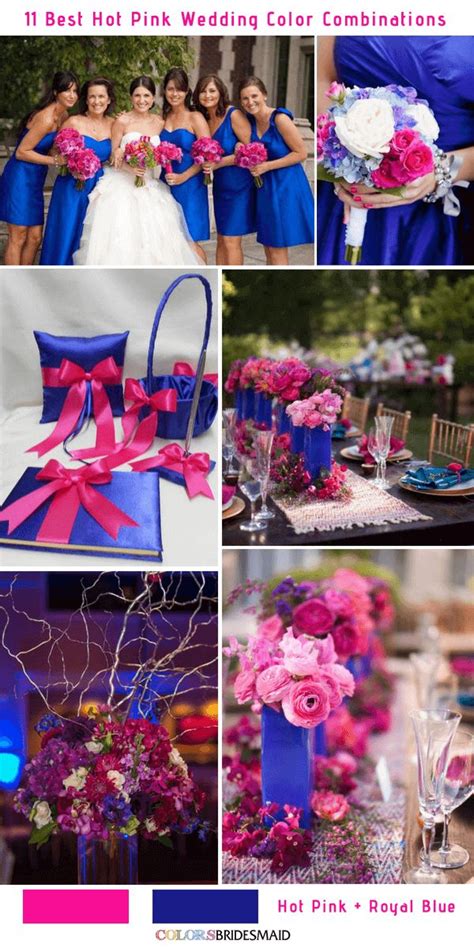 11 Best Hot Pink Wedding Color Combinations Ideas