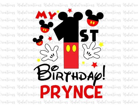 My First Birthday Boy Svg Perfect for Crafting & Design Projects ...