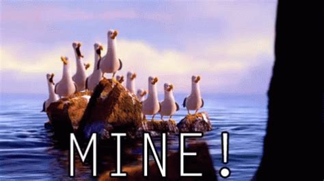 Finding Nemo GIF - Finding Nemo Seagulls Mine - Discover & Share GIFs