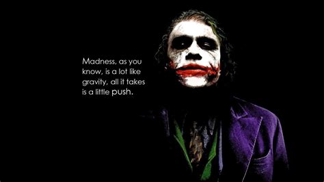 Joker Quotes Dark Knight Wallpaper