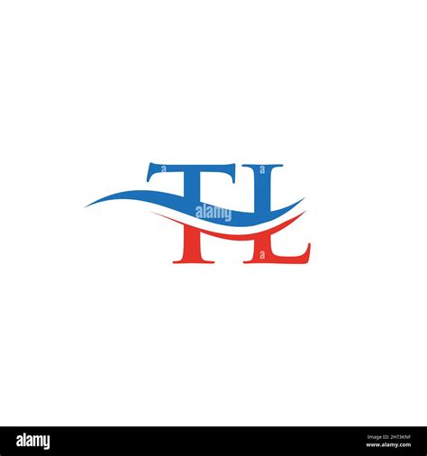 TL logo. Monogram letter TL logo design Vector. TL letter logo design ...