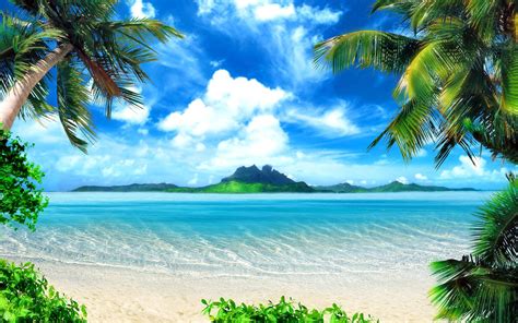 Tropical Beach Backgrounds - Wallpaper Cave