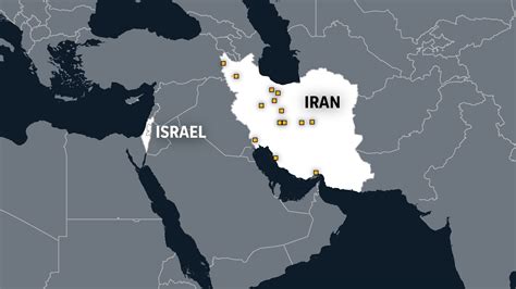 Will Israel strike Iran's nuclear sites? Map shows where they are.