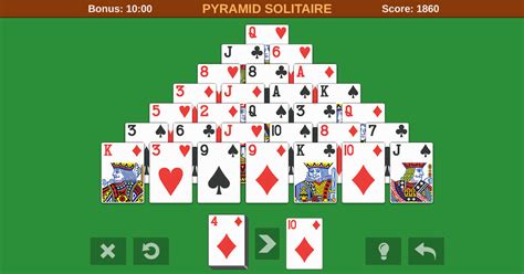 Pyramid Solitaire: Free Online Card Game, Play Full-Screen