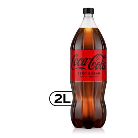 Coca-Cola Zero Sugar Soda Pop, 2 Liter Bottle - Walmart.com