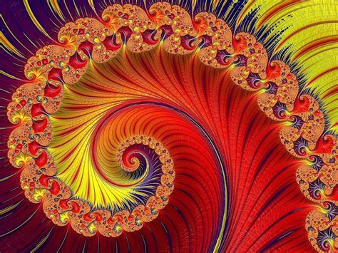 Amazon.de: Doppelganger33LTD Photo Fractal Art Flower Art Large Wall ...