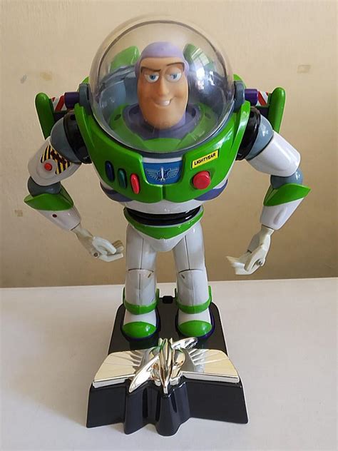 Vintage Ultimate Talking Buzz Lightyear Room Guard Collectors Toy Story ...