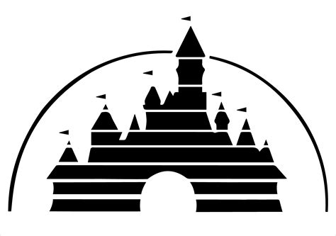 Disney Castle Logo Template