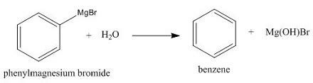 Write an equation for the reaction of phenylmagnesium bromide with ...