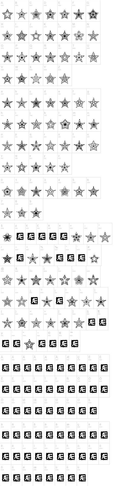 90 Stars BRK Font | dafont.com | Free dingbat fonts, Lettering fonts ...