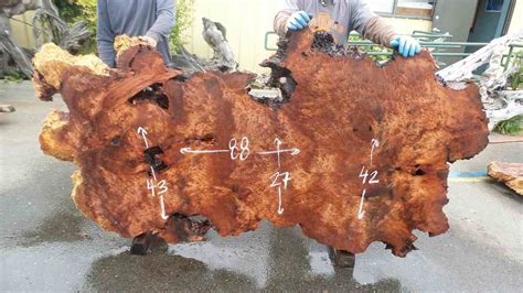 Wooden Art Home Decoration HB-214 - Rustic Abstract Redwood Burl Inc.