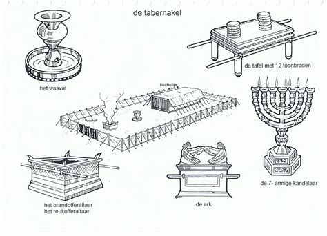 Tabernacle Coloring Pages For Kids Sketch Coloring Page