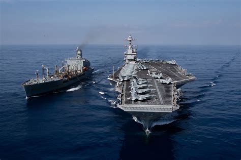 Pentagon Extends USS Gerald R. Ford Deployment, Will Move U.S. Marines ...