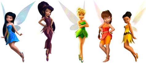 Meet the Cast of Tinker Bell And The Great Fairy Rescue!