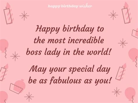 Happy birthday to the most incredible boss lady in the world! May your ...