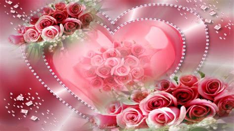 Beautiful Heart And Flower Wallpaper Images | Best Flower Site