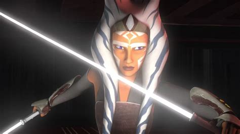 What Ahsoka's White Lightsaber Really Means In Star Wars