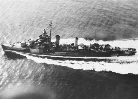 USS Plunkett (DD-431), Rhode Island, 1945