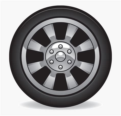 Tire Clipart - Car Wheel Clipart Png , Free Transparent Clipart ...