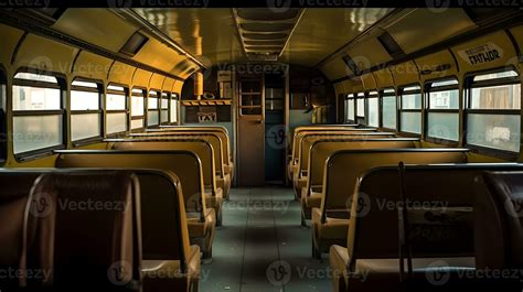 school bus interior ,generative ai 26133097 Stock Photo at Vecteezy