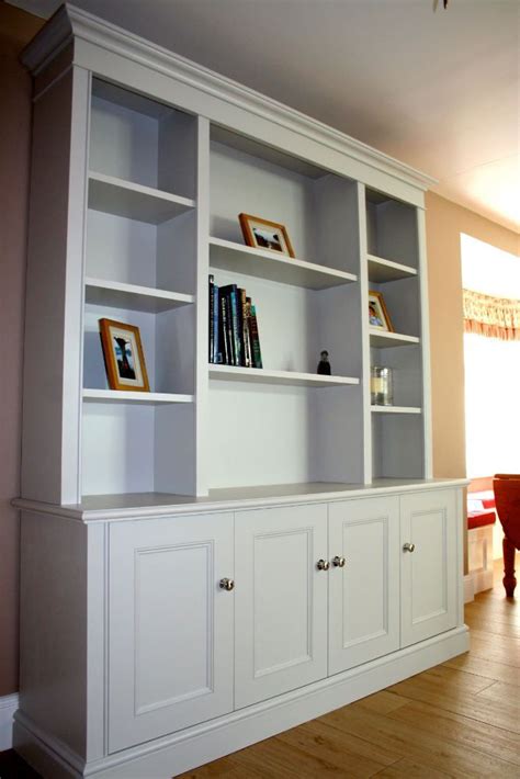 Bespoke Free Standing Bookcase in Thames Ditton | Living room bookcase ...