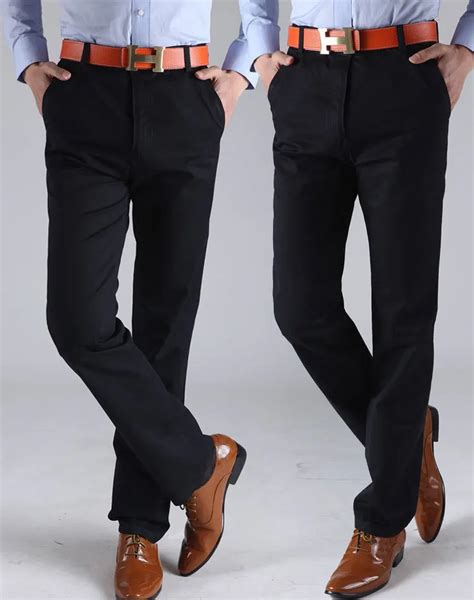 Hot sale! new 2015 high quality business casual pants men cotton pants ...