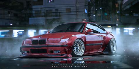 Bmw M3 E36 Wallpaper 4k Anime - IMAGESEE