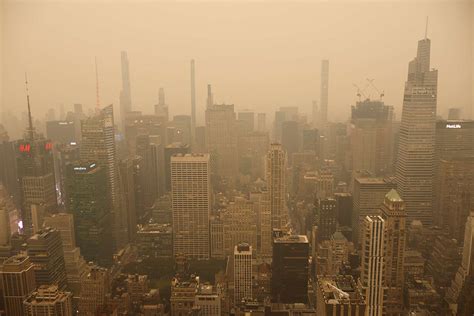 N.Y.C. Recorded World’s Worst Air Pollution Due to Canada Wildfires